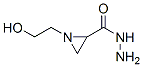 2-Aziridinecarboxylicacid,1-(2-hydroxyethyl)-,hydrazide(9CI) Struktur
