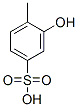 4-Methyl-3-hydroxybenzenesulfonic acid Struktur