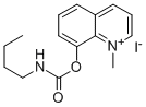 Quinolinium, 8-hydroxy-1-methyl-, iodide, butylcarbamate Structure
