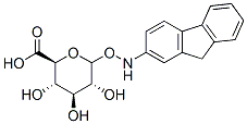 2-aminofluorene N-glucuronide Struktur