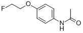 N-[4-(2-FLUOROETHOXY)PHENYL]ACETAMIDE Struktur