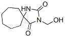 3-(Hydroxymethyl)-1,3-diazaspiro[4.6]undecane-2,4-dione Structure