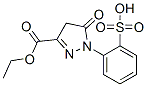 4,5-ジヒドロ-5-オキソ-1-(2-スルホフェニル)-1H-ピラゾール-3-カルボン酸3-エチル 化学構造式