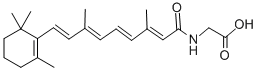 N-(Carboxymethyl)retinamide Structure