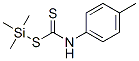 4-Methylphenyldithiocarbamic acid trimethylsilyl ester 结构式