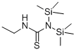 1,1-Bis(trimethylsilyl)-3-ethyl-2-thiourea Structure