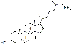 26-aminocholesterol 结构式