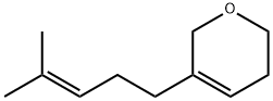 3,6-二氢-5-(4-甲基-3-戊烯基)-2H-吡喃, 71477-79-7, 结构式