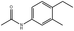 4'-乙基-3'-甲基乙酰苯胺 结构式