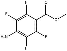 4-アミノ-2,3,5,6-テトラフルオロ安息香酸メチル 化学構造式