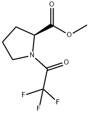 N-TFA-L-PROLINE METHYL ESTER 结构式