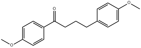 4'-methoxy-4-(p-methoxyphenyl)butyrophenone 结构式