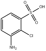 3-amino-2-chlorobenzenesulphonic acid 结构式