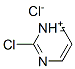 2-chloropyrimidinium chloride          Struktur