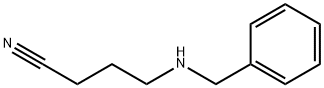 4-(苄氨基)丁腈 结构式