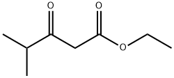 3-オキソ-4-メチル吉草酸エチル 化学構造式