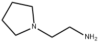 1-(2-氨乙基)吡咯烷, 7154-73-6, 结构式