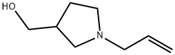 (1-烯丙基吡咯烷-3-基)甲醇, 71548-32-8, 结构式
