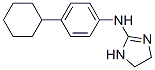 N-(4-cyclohexylphenyl)-4,5-dihydro-1H-imidazol-2-amine Struktur