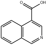 4-异喹啉甲酸, 7159-36-6, 结构式