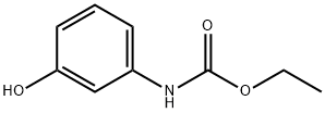 N-(3-羟苯基)氨基甲酸乙酯, 7159-96-8, 结构式