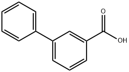 3-苯基苯甲酸, 716-76-7, 结构式