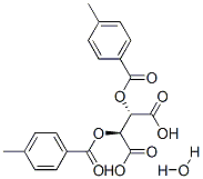 L-对甲基二苯甲酰酒石酸一水物, 71607-31-3, 结构式