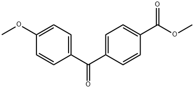 4-(4-METHOXY-BENZOYL)-BENZOIC ACIDMETHYL ESTER Struktur