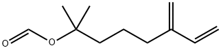 2-methyl-6-methyleneoct-7-en-2-yl formate Struktur