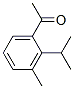 1-[methyl(1-methylethyl)phenyl]ethan-1-one 结构式