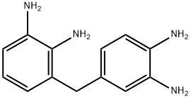 3-[(3,4-Diaminophenyl)methyl]-1,2-benzenediamine Structure
