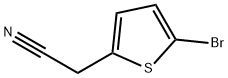 5-溴-2-噻吩乙腈 结构式