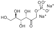d-Fructose, 1-(dihydrogen phosphate), disodium salt Structure