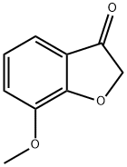 7-メトキシ-3(2H)-ベンゾフラノン 化学構造式