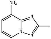 2-メチル[1,2,4]トリアゾロ[1,5-A]ピリジン-8-アミン 化学構造式
