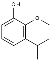 2-ISOPROPYL-6-HYDROXY ANISOLE Structure