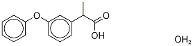 フェノプロフェンカルシウム二水和物 化学構造式