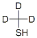 METHANE-D3-THIOL Structure