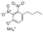 ammonium butyldinitrophenolate Structure