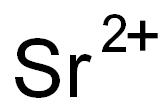 strontium(+2) cation 结构式