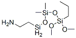 Siloxanes and Silicones, di-Me, mono3-(2-aminoethyl)aminopropyldimethoxysilyloxy-terminated 结构式
