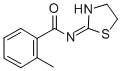 Benzamide, 2-methyl-N-(2-thiazolidinylidene)- Struktur