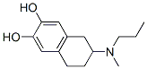 2-(N-methyl-N-(n-propyl)amino)-6,7-dihydroxytetralin Struktur