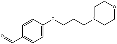 4-(3-MORPHOLIN-4-YL-PROPOXY)-BENZALDEHYDE Structure