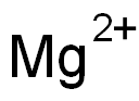 magnesium(+2) cation Structure