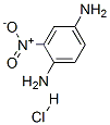 2-nitrobenzene-1,4-diamine hydrochloride Structure
