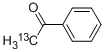 苯乙酮-13C, 71777-36-1, 结构式