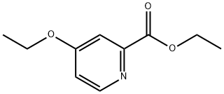 4-Ethoxy-2-pyridinecarboxylic acid ethyl ester Structure