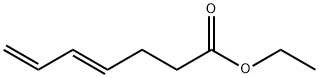 (E)-HEPTA-4,6-DIENOIC ACID ETHYL ESTER Struktur