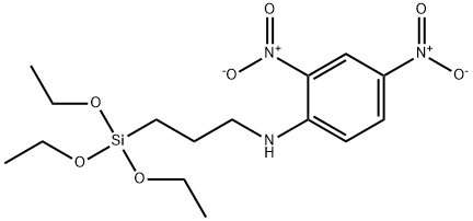 3-(2,4-DINITROPHENYLAMINO)PROPYLTRIETHOXYSILANE Struktur